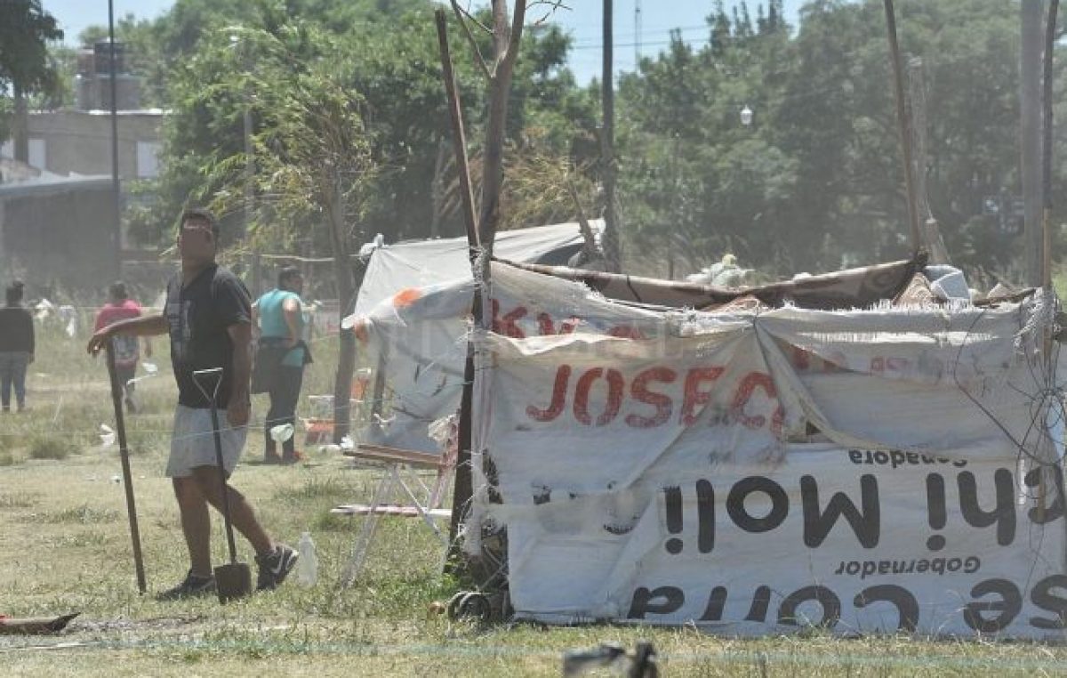 Son 116 familias las que ocupan los terrenos en el norte de la ciudad de Santa Fe
