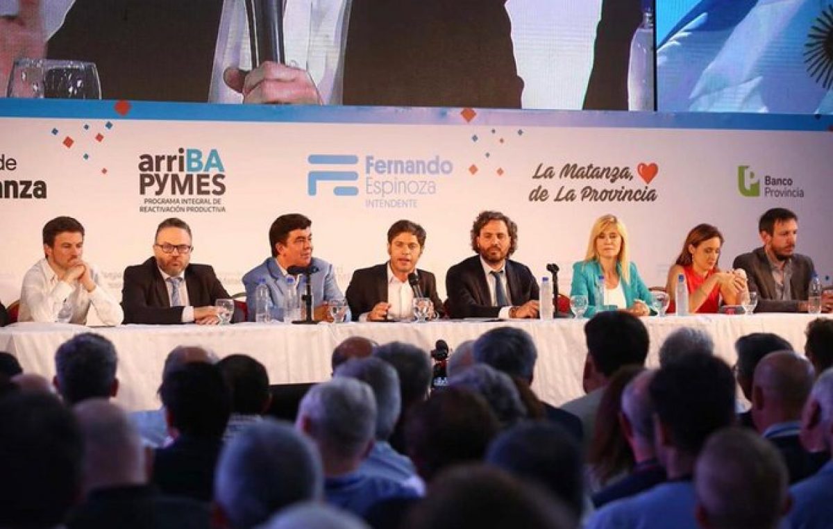 Fuerte respaldo de las pymes al plan presentado por Kicillof para reactivar su capacidad productiva