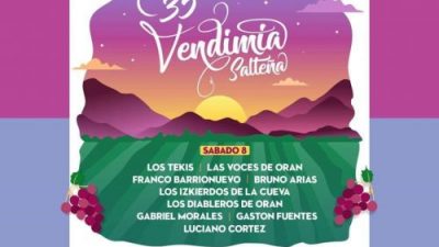 35° edición de la Vendimia Salteña, en Animaná