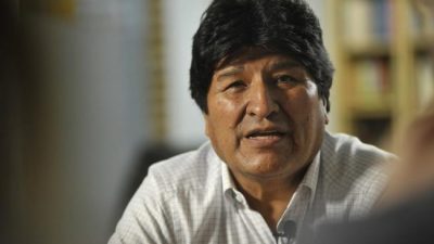 Proscribieron a Evo Morales en Bolivia