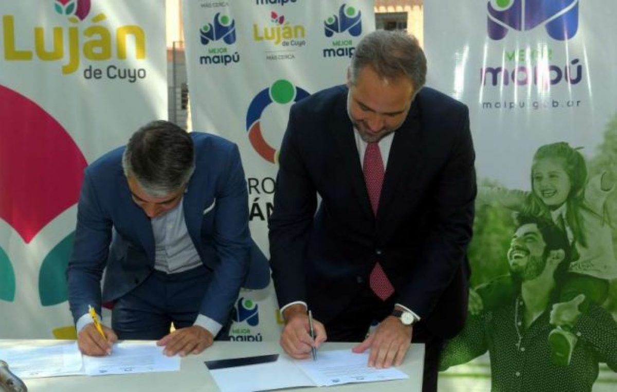 Maipú y Luján crearon nueva microrregión