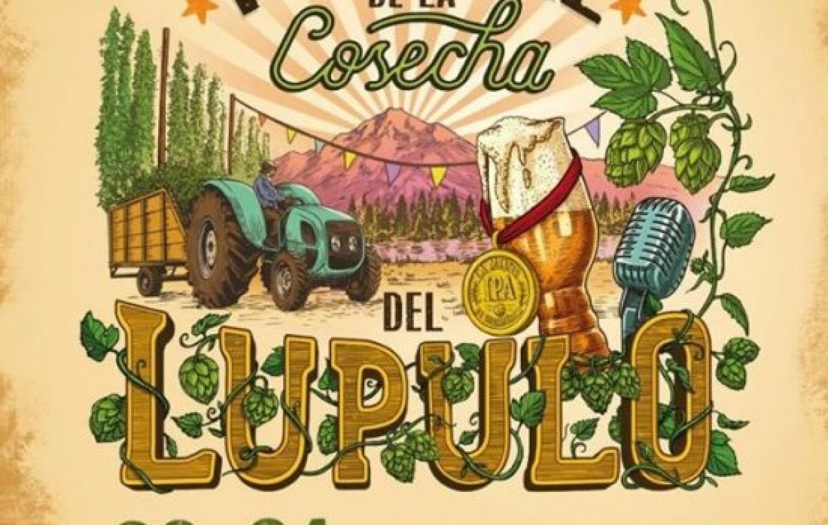 La Fiesta del Lúpulo en El Bolsón promete el patio cervecero más grande del país