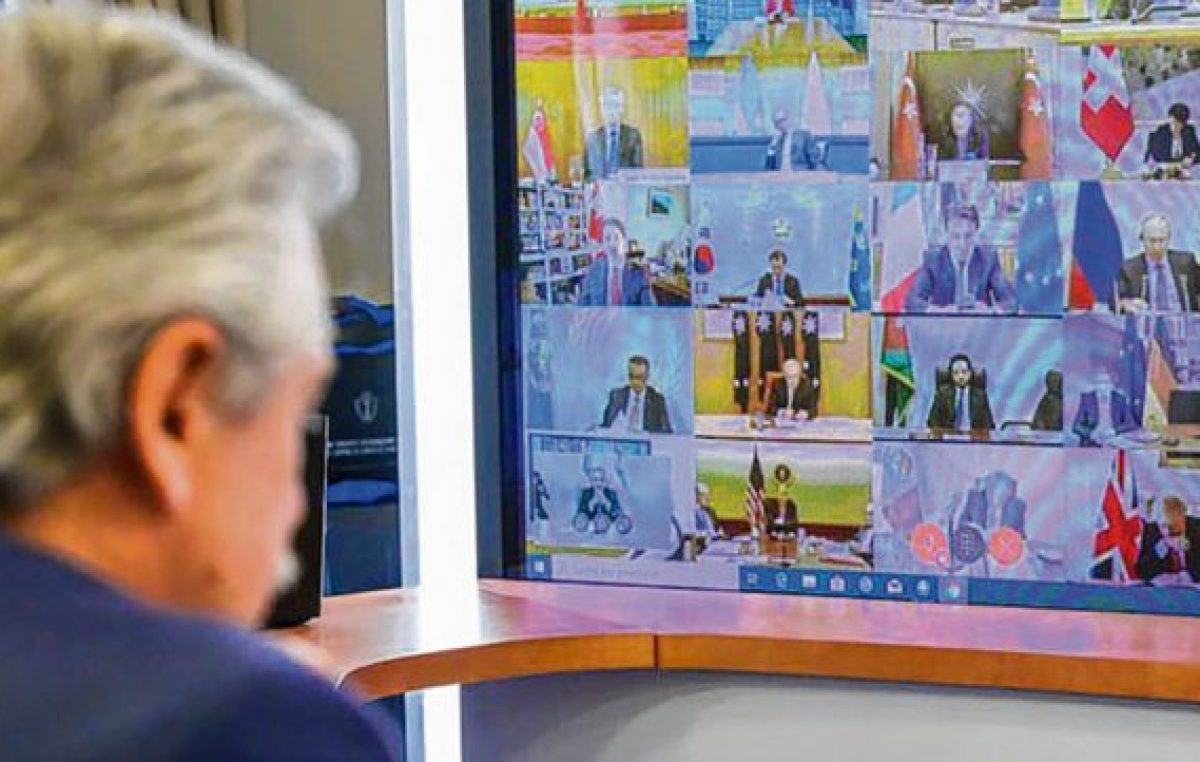 Argentina propone crear un fondo mundial de emergencia