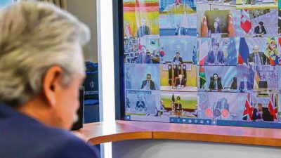 Argentina propone crear un fondo mundial de emergencia
