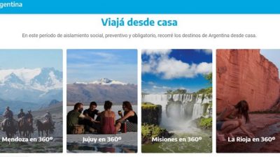 Lanzan plataforma con recorridos 360º de las provincias de Argentina
