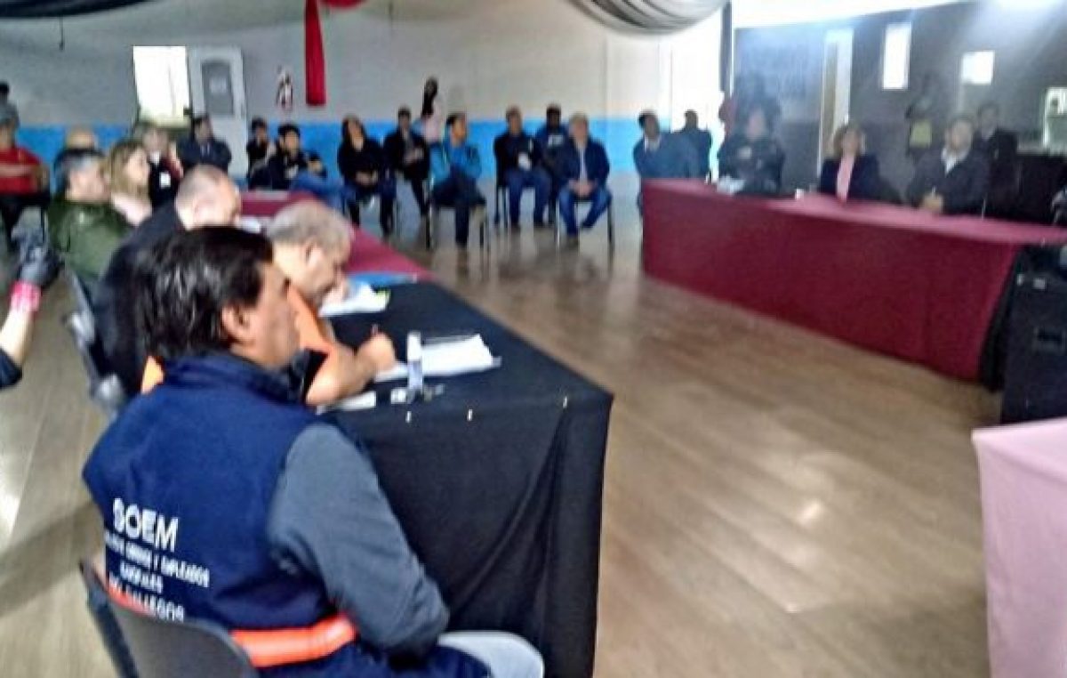 Santa Cruz: Soem participa de la Junta Municipal de Protección Civil