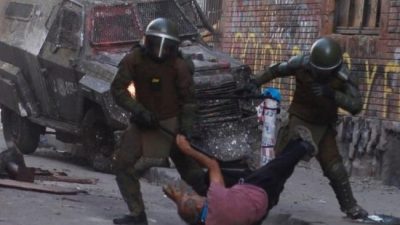 Carabineros, el brazo armado del Estado en las calles de Chile