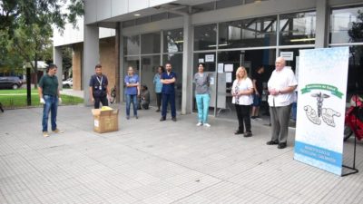 Puerto General San Martín: Instalan puesto sanitario en el Puerto Municipal para trabajadores locales