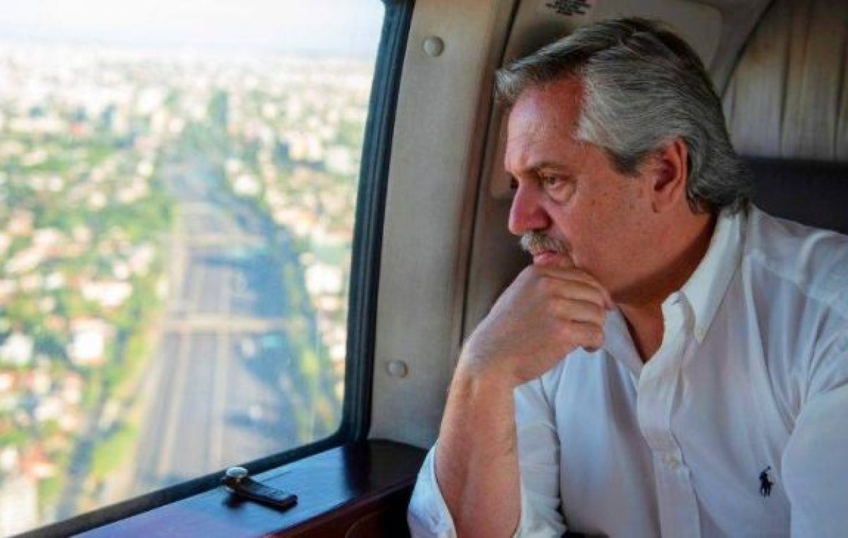 Imagen positiva récord para Alberto Fernández