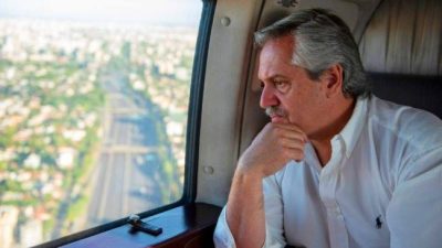 Imagen positiva récord para Alberto Fernández