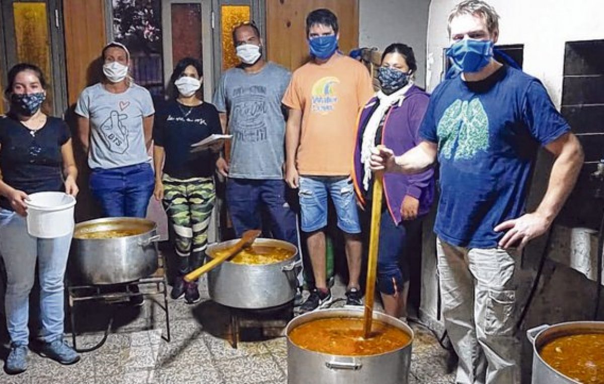Comedor de Sastre busca ayuda para poder alimentar a los vecinos