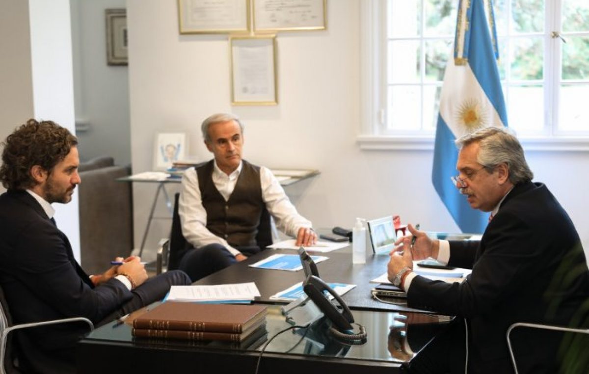 Fernández y Piñera acordaron trabajar en conjunto para enfrentar la pandemia