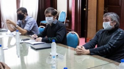Kicillof sumó a Máximo Kirchner a la mesa de diálogo con los intendentes del Conurbano