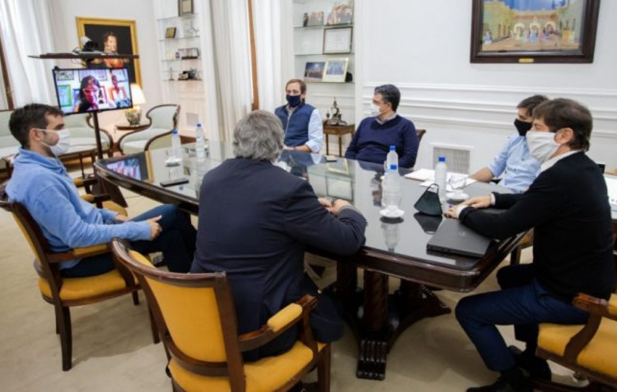 Los intendentes de la oposición fueron a pedirle más plata a Axel Kicillof para pagar los sueldos