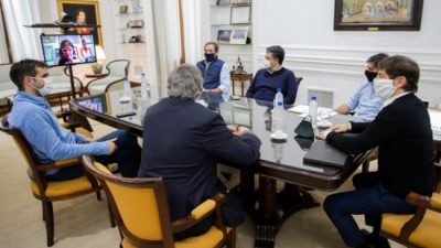 Los intendentes de la oposición fueron a pedirle más plata a Axel Kicillof para pagar los sueldos