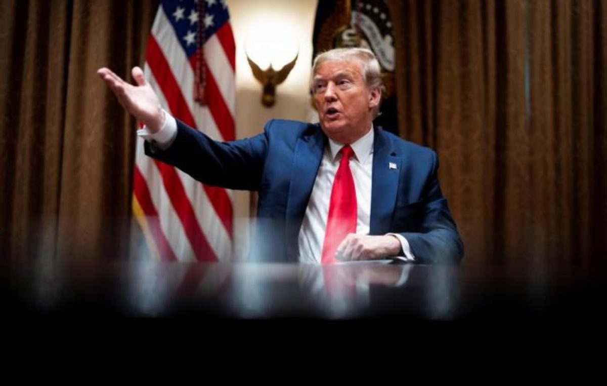 Trump, el primer despedidor en la pandemia