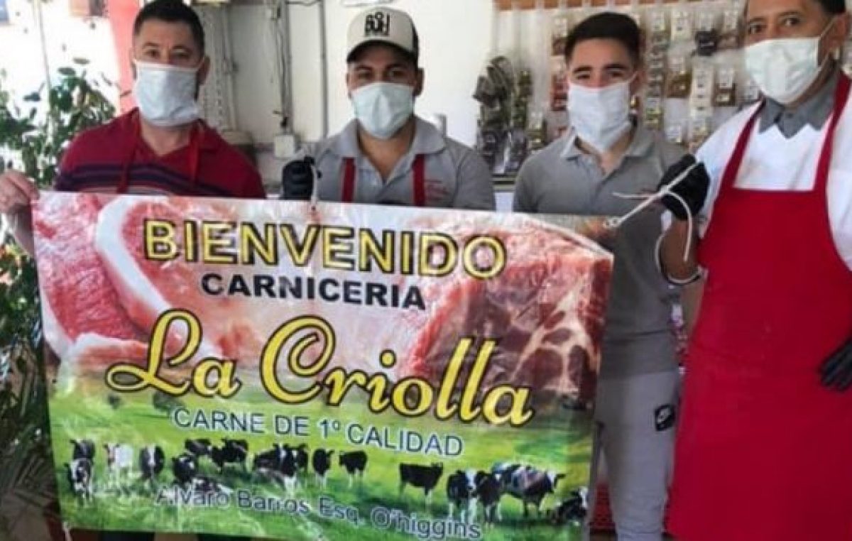 La empatía y solidaridad de una carnicería viedmense en plena pandemia