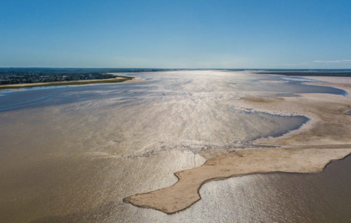 Por qué baja el río y cómo puede cambiar el paisaje