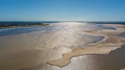Por qué baja el río y cómo puede cambiar el paisaje