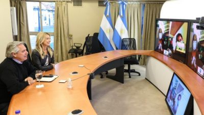 Fernández elogió el trabajo de los comedores durante la pandemia