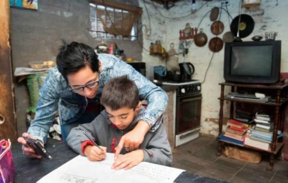 Hay 37 mil chicos mendocinos sin acceso a Internet para hacer las tareas en casa