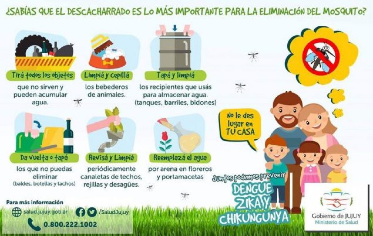 Tres ciudades jujeñas en alerta por el brote de dengue