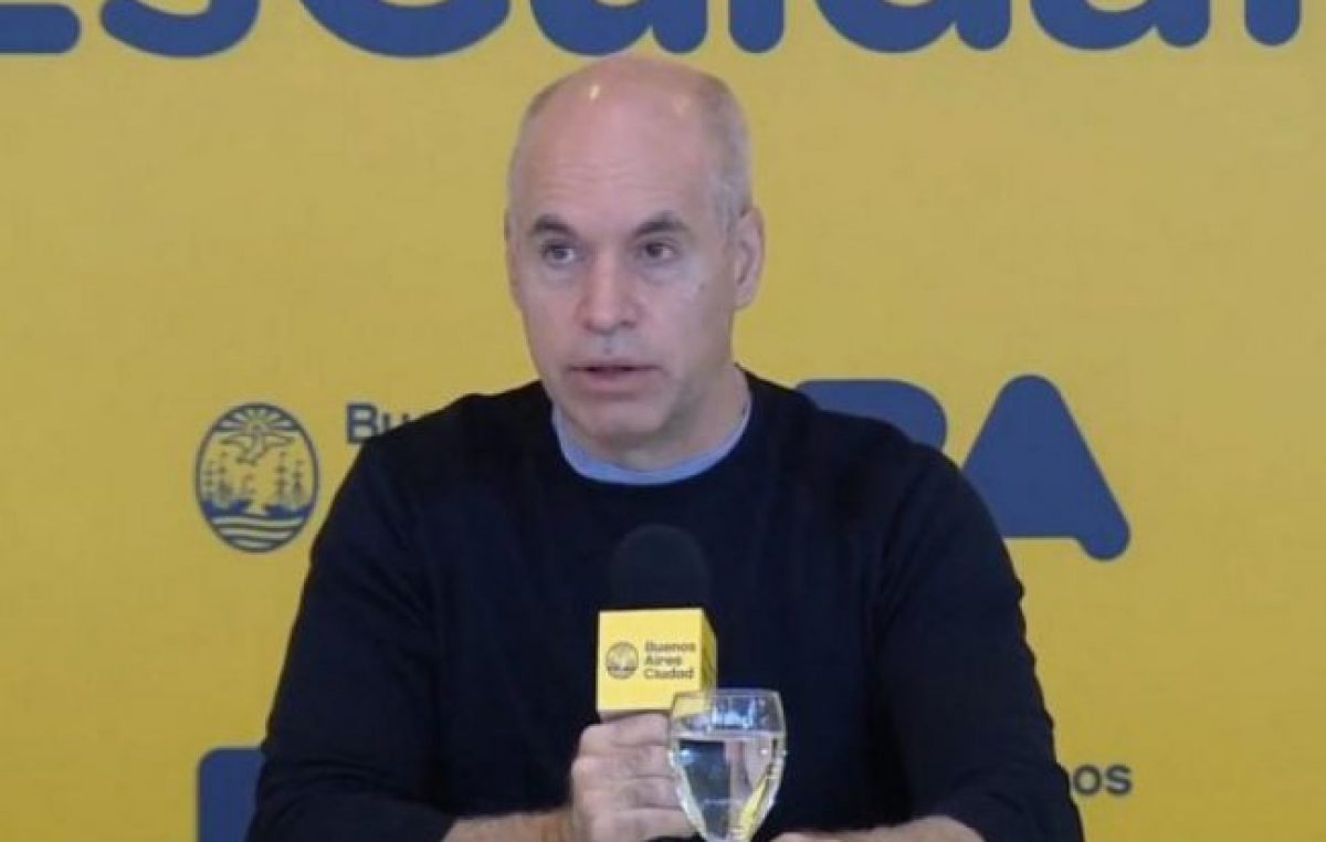 Larreta anunció una rebaja del 25 por ciento del sueldo para funcionarios jerárquicos 