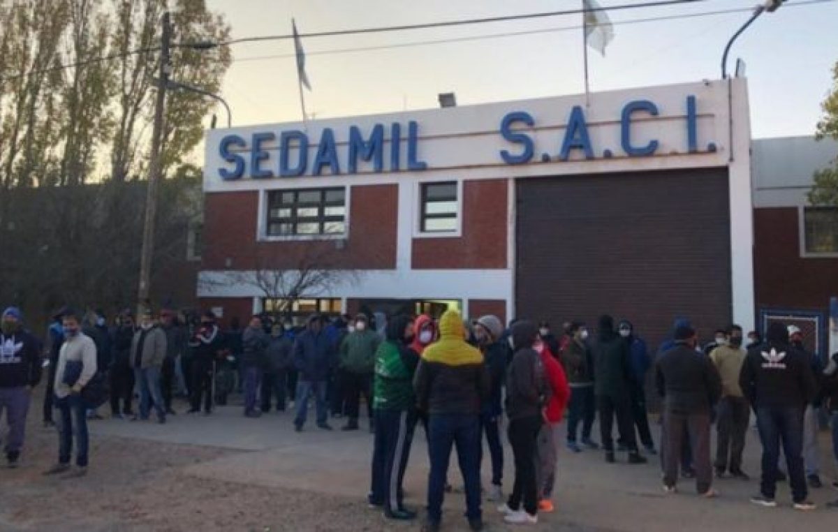 Tomaron la textil Sedamil de Trelew por falta de pagos