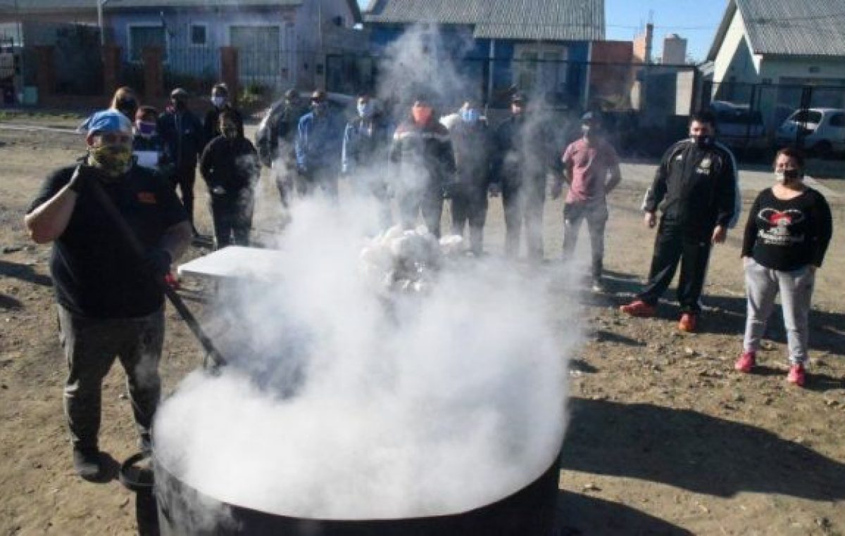 Notorio incremento de ollas populares en Caleta Olivia
