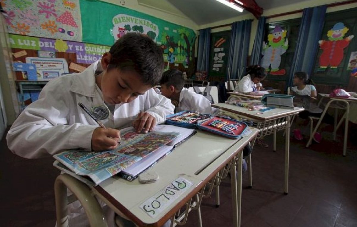 Casi el 20% de los alumnos de primaria no tiene acceso a internet en Argentina
