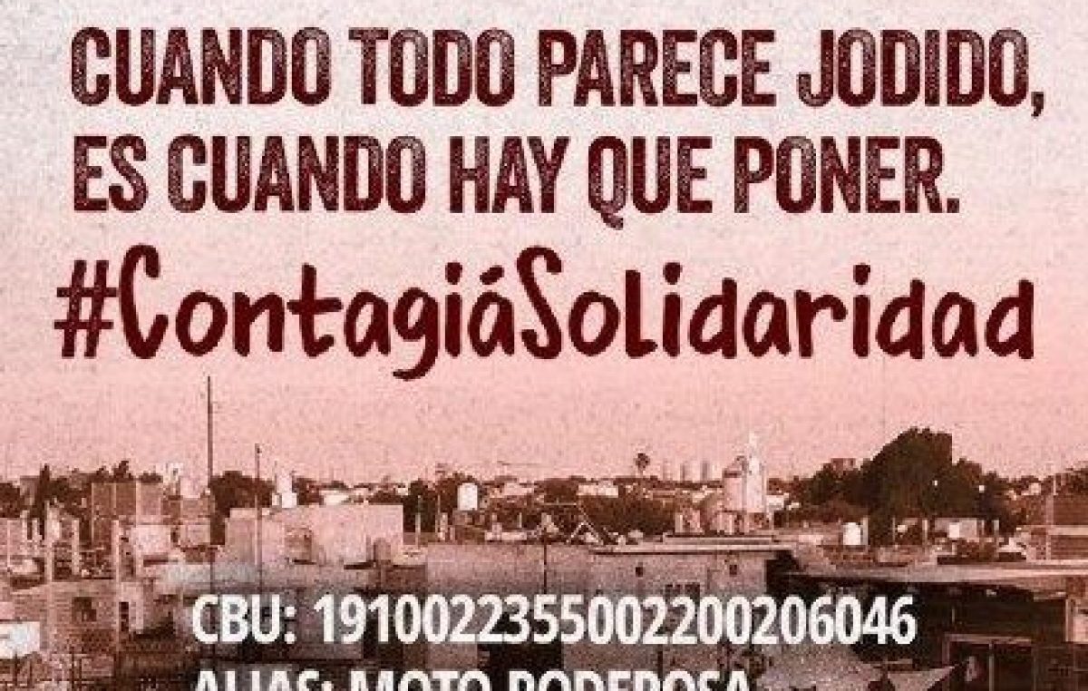 La Garganta Poderosa lanzó una campaña de donaciones para barrios populares