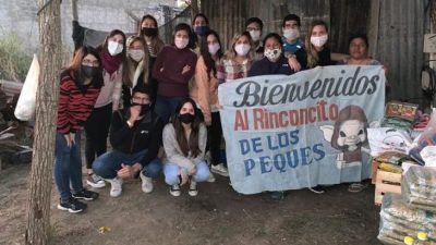 Ayudan a familias jujeñas de bajos recursos y a comedores