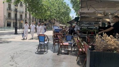 España comenzó a recuperar empleos en mayo tras la abrupta caída por la crisis