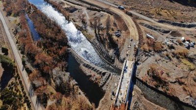 La obra pública en Neuquén y Río Negro resiste a la pandemia del coronavirus