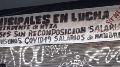 Los trabajadores municipales de La Matanza se declararon “en estado de alerta y movilización”
