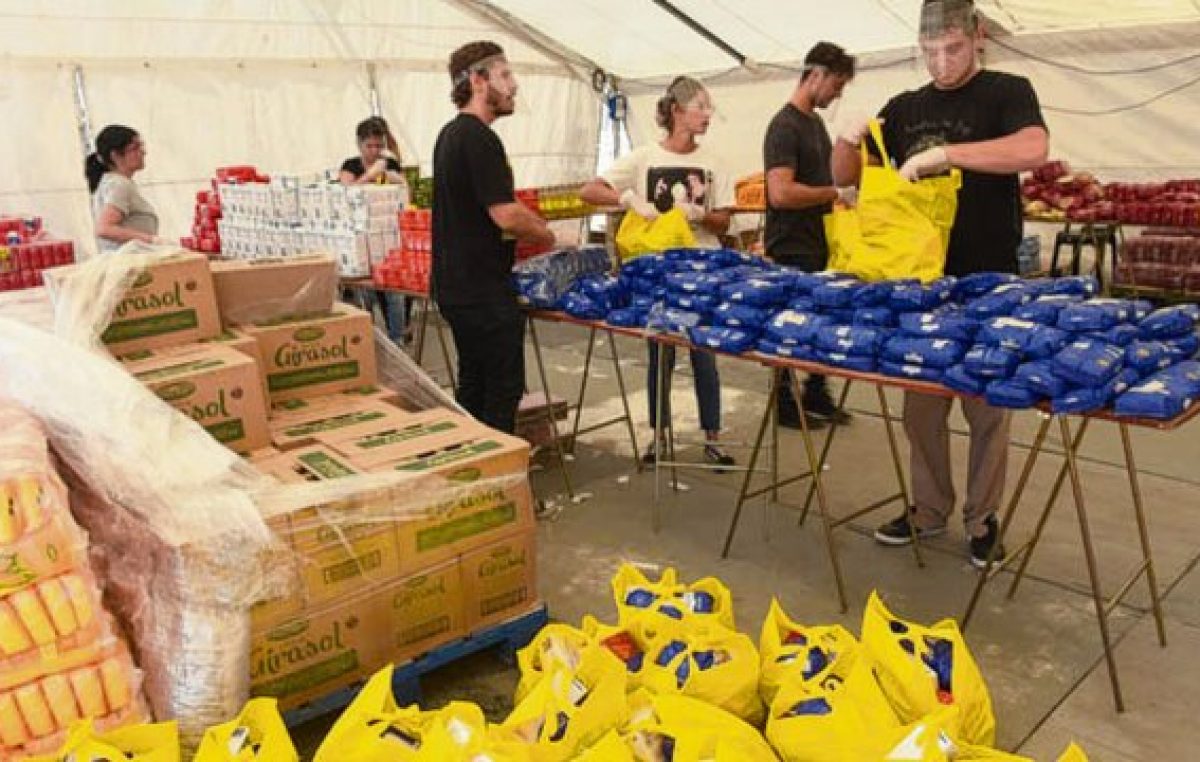 En dos meses, cerca de 300 mil rosarinos recibieron asistencia alimentaria