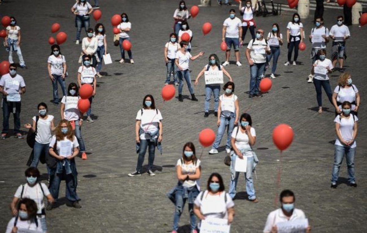 Italia: Las mujeres pagan el precio más alto por el coronavirus