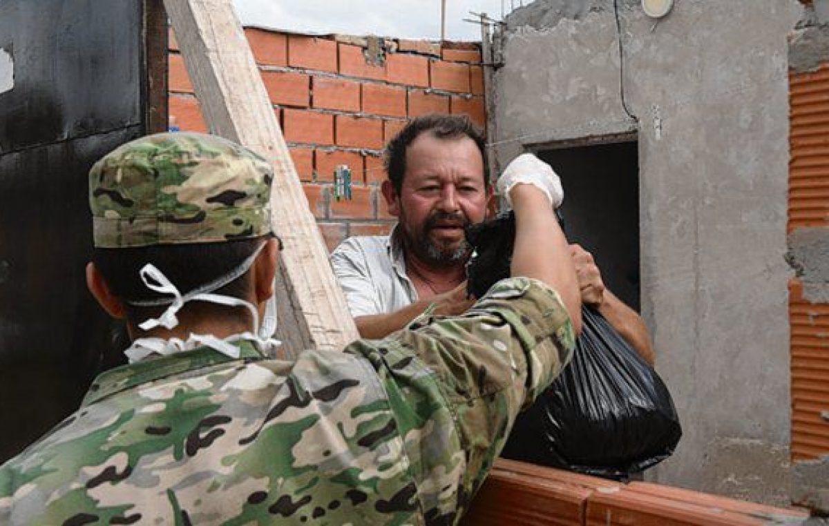 Entregan 145 mil kilos de alimentos en una semana en los barrios rosarinos