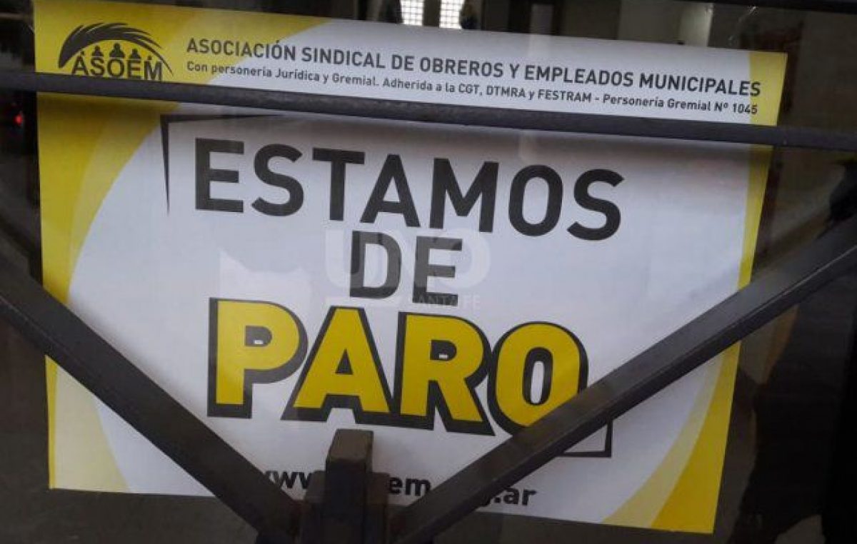 Tras la audiencia de conciliación se levantó el paro de municipales en la ciudad de Santa Fe