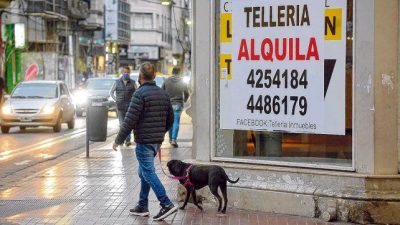 El centro rosarino ya tiene más de 400 locales vacíos producto de la recesión