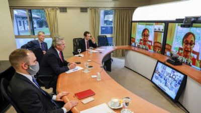 Alberto Fernández: «Es imposible pedirle a un país con 40 por ciento de pobreza que haga un esfuerzo más»