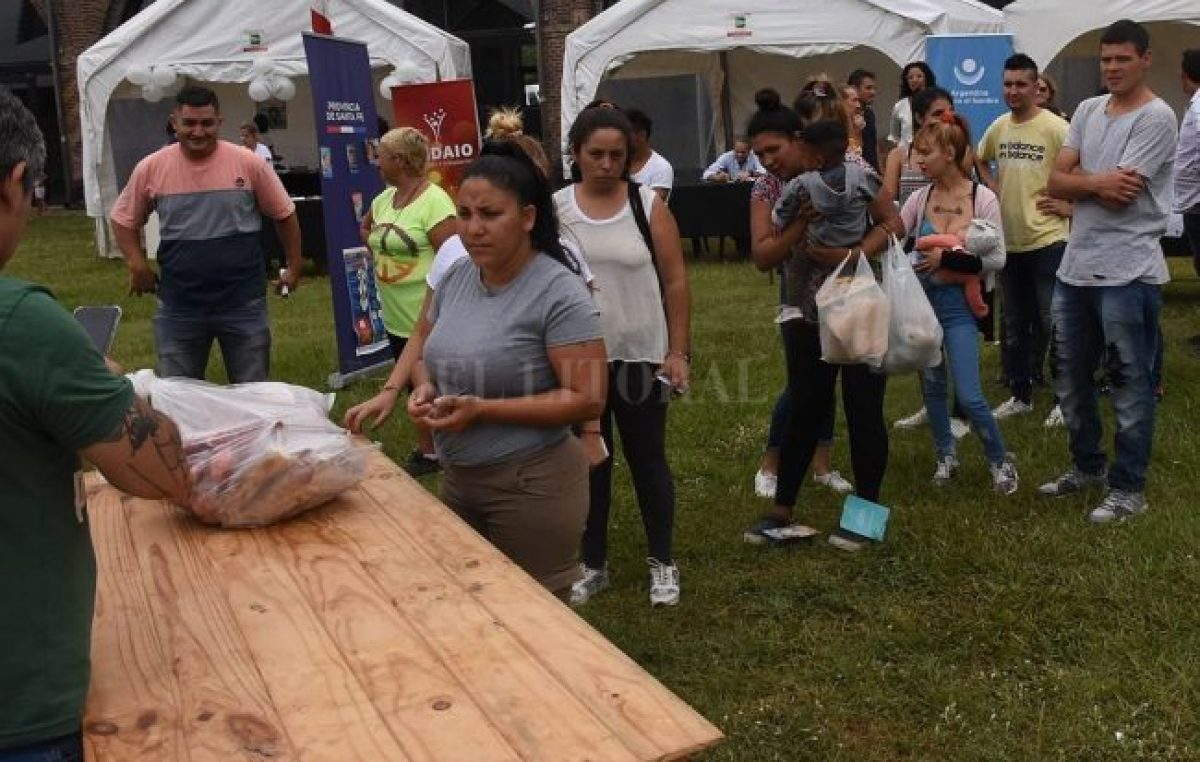 La provincia de Santa Fe lleva invertidos más de 1.250 millones de pesos en asistencia alimentaria
