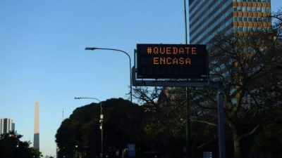 El 80% de los argentinos apoya las medidas contra el COVID