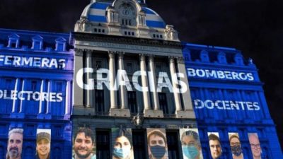 El CCK homenajeó a las y los trabajadores esenciales