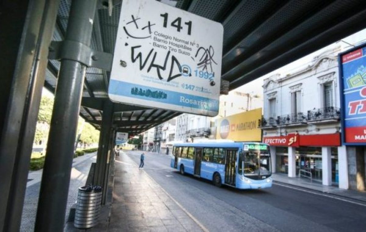 Continúa la crisis del transporte en Rosario y el paro de colectivos ya lleva 21 días