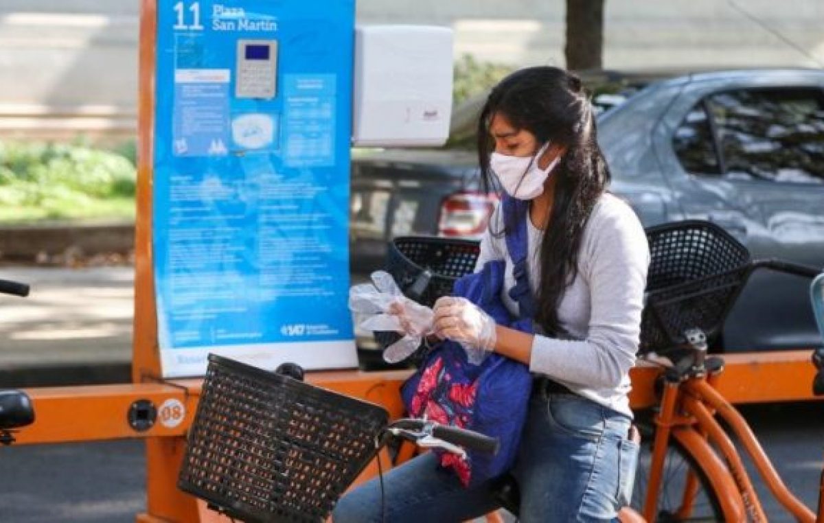 Rosario: Unas 1.960 personas empezaron a usar bicis públicas en la pandemia