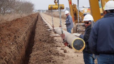 Gasoductos: se amplió la red a localidades del este cordobés