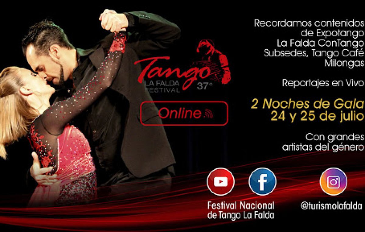 La Falda invita al 37º Festival Nacional de Tango en su formato online