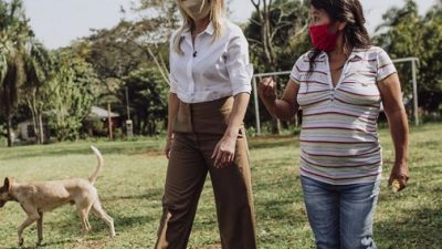 Fabiola Yáñez se suma a la campaña «Mujeres rurales, mujeres con derechos»