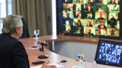 Alberto Fernández inauguró el plenario de la CTA y convocó a un acuerdo para que “todos ganemos”